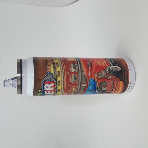 Retro flip top tumbler - Picture 2 of 2